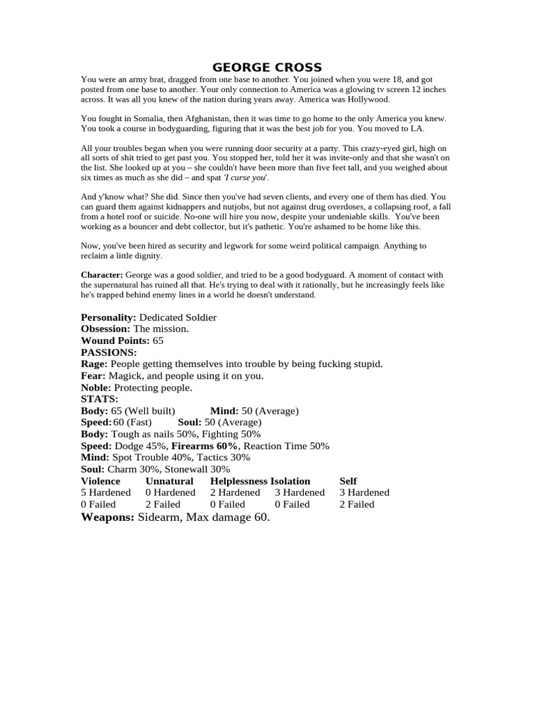 George Cross | PDF