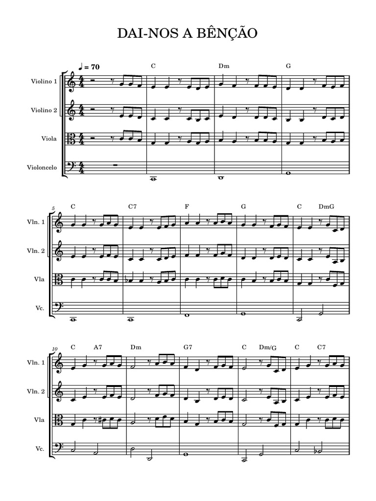 Dai-nos a Bênção | PDF