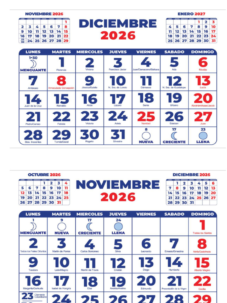 Almanaque 2026 | PDF