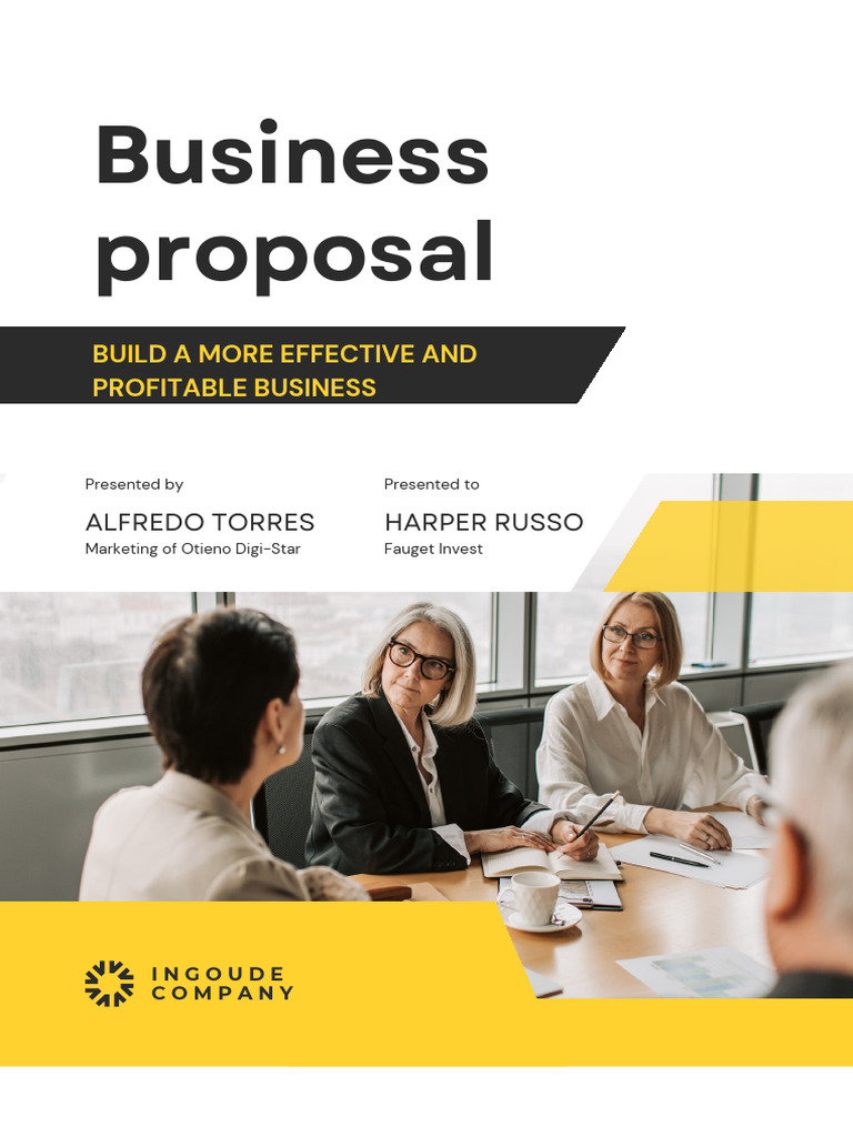 Business Proposal for Effective Branding | PDF