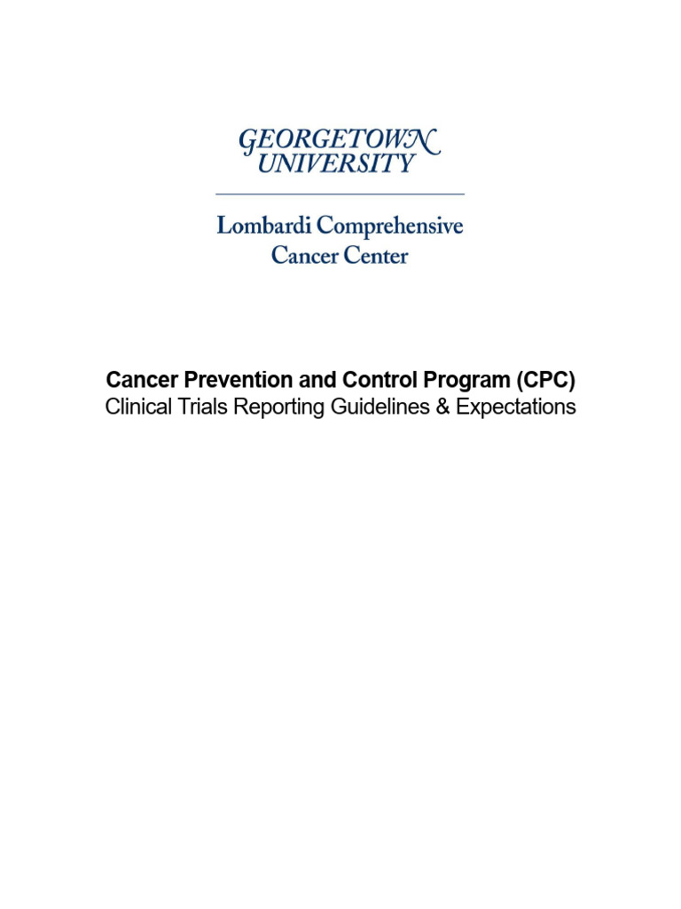 Clinical Trials Reporting Guidelines | PDF | Clinical Trial | Race And ...
