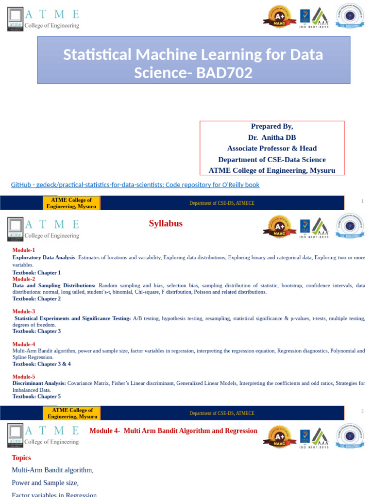 stml_4 | PDF | Regression Analysis | Statistics