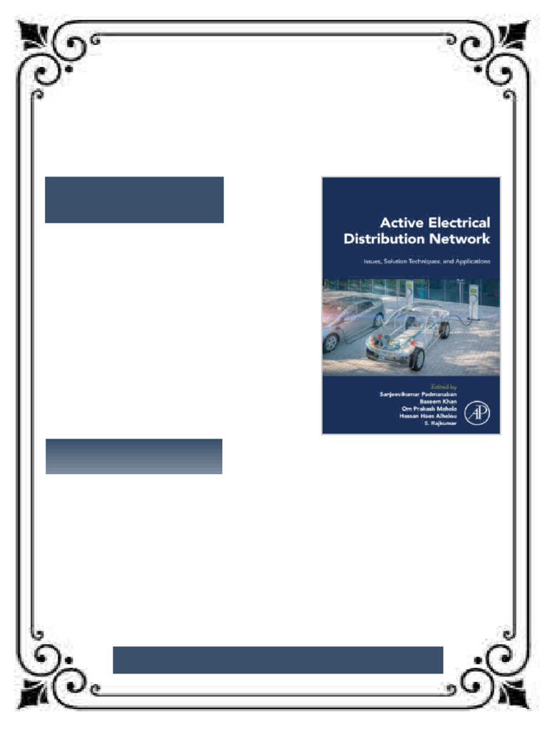 Active Electrical Distribution Network: Issues, Solution Techniques ...