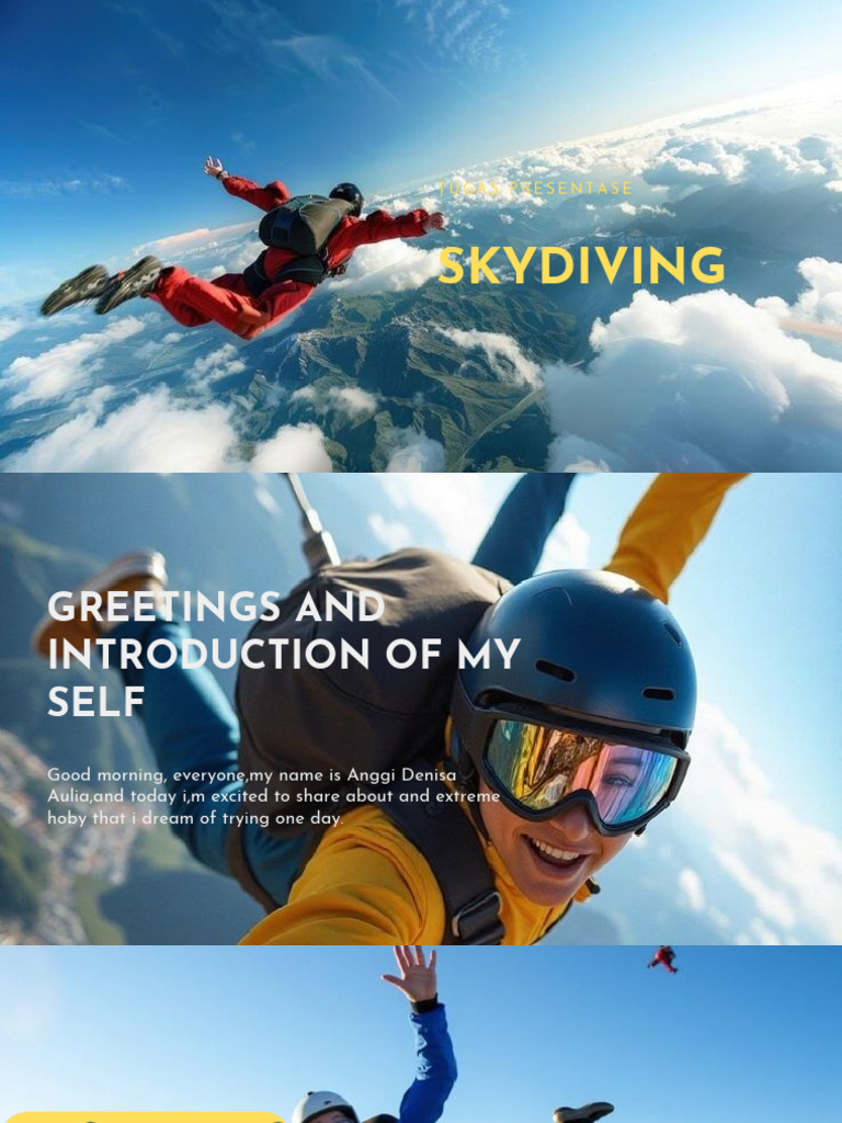 Exploring the Thrills of Skydiving | PDF