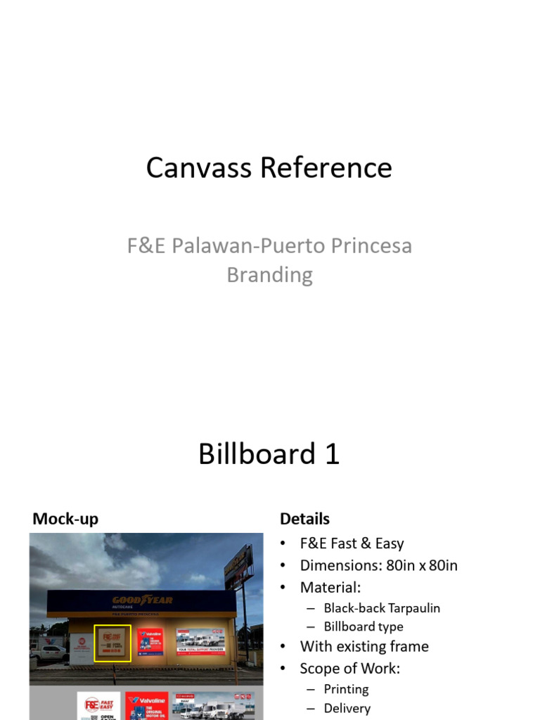 Billboard and Sticker Mock-ups Guide | PDF