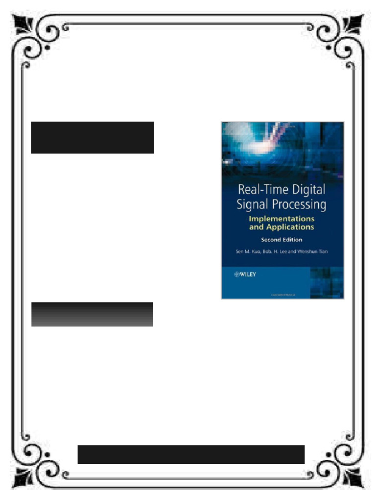 Real Time Digital Signal Processing Implementation and Application 2nd ...