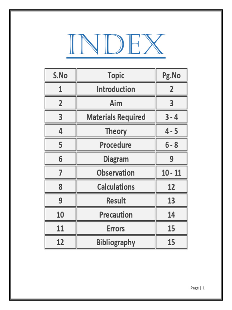 Refractive Index of Water and Oil Experiment | PDF | Refractive Index ...