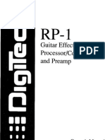 Manual Digitech Rp1