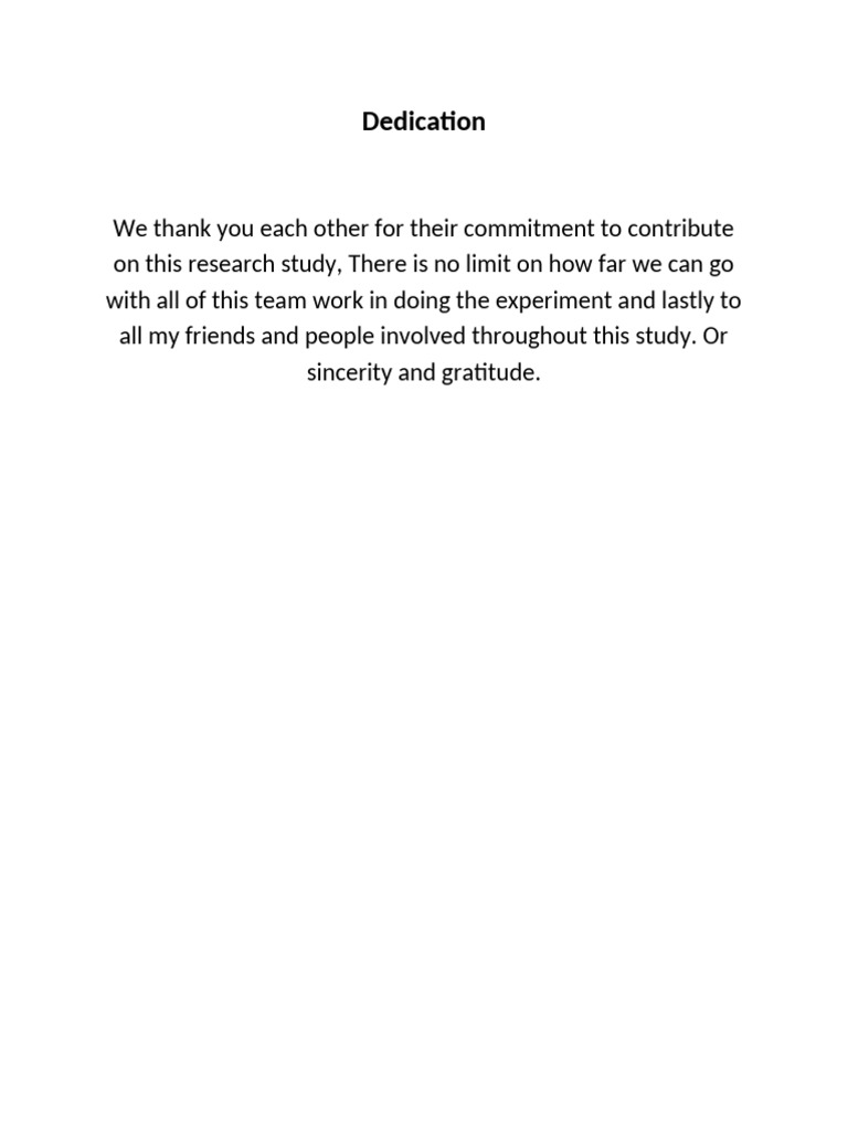 Dedication | PDF