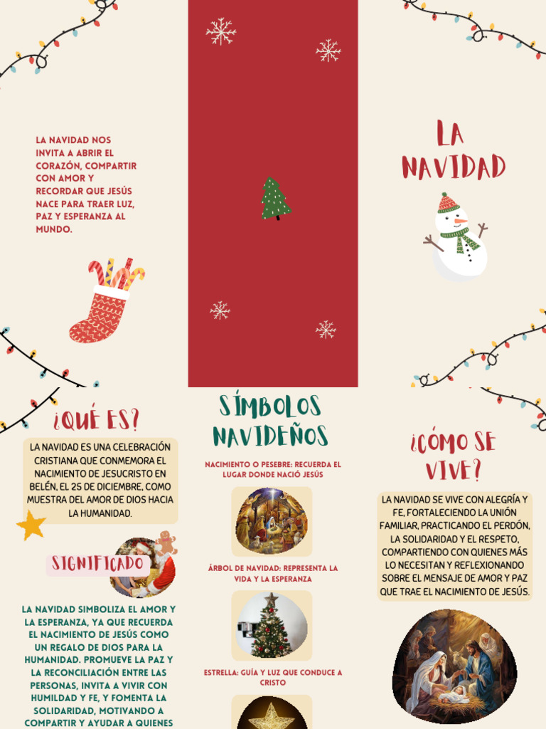 Significado y símbolos de la Navidad | PDF