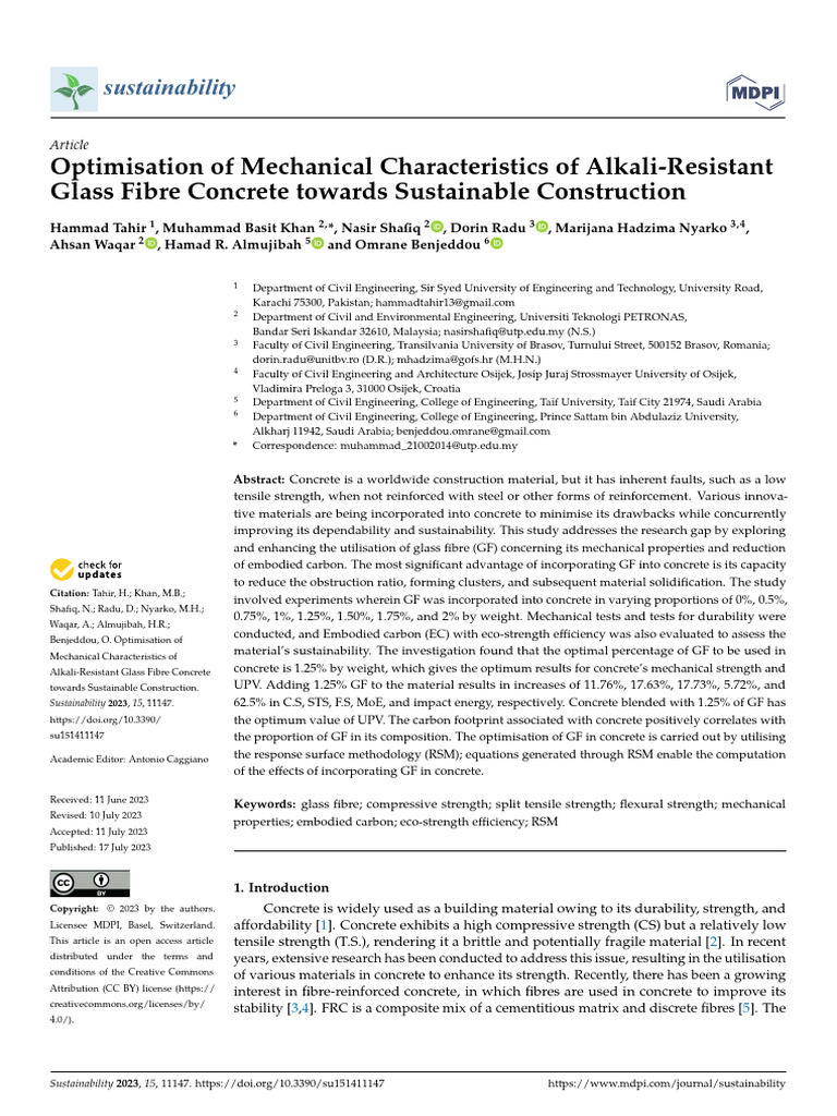 [R1] | PDF | Concrete | Strength Of Materials