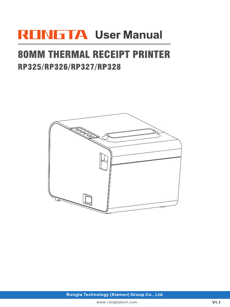 RP325&RP326&RP327&RP328-User manual (RT V1.1) | PDF