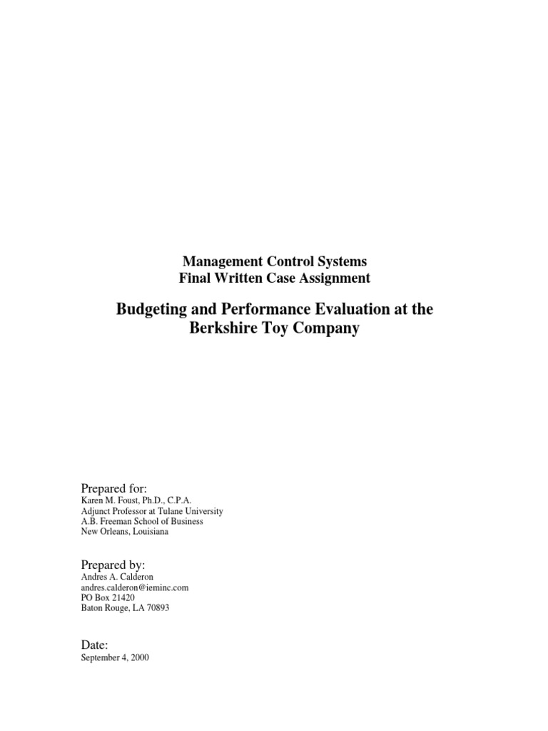 Berkshire toy company case study solution 07 picture