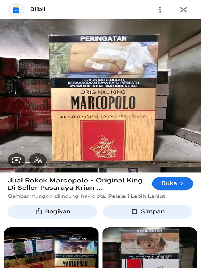 Marcopolo Rokok Harga - Penelusuran Google | PDF