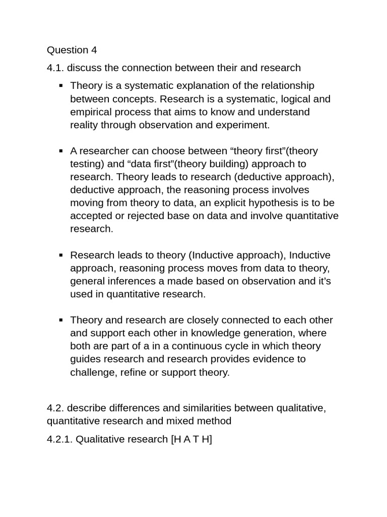 Research Methodology (Tests@) | PDF | Theory | Methodology