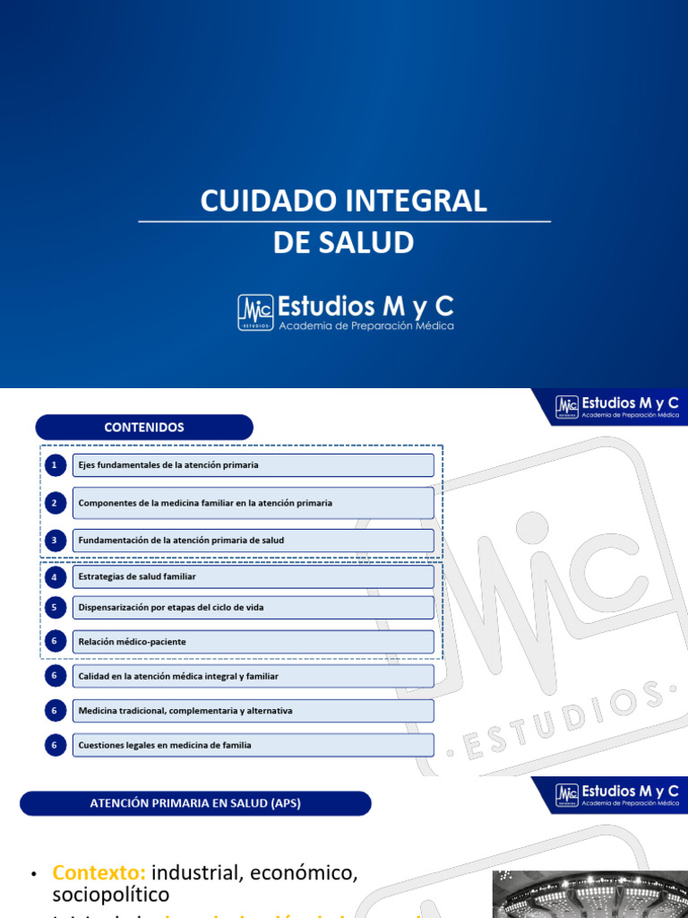 Atención Primaria de Salud Integral | PDF | Cuidado de la salud | Medicina