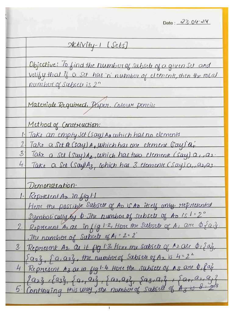 Activity 1 | PDF