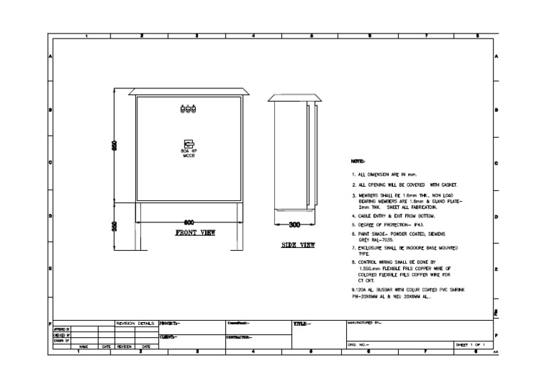 Main LT Panel | PDF