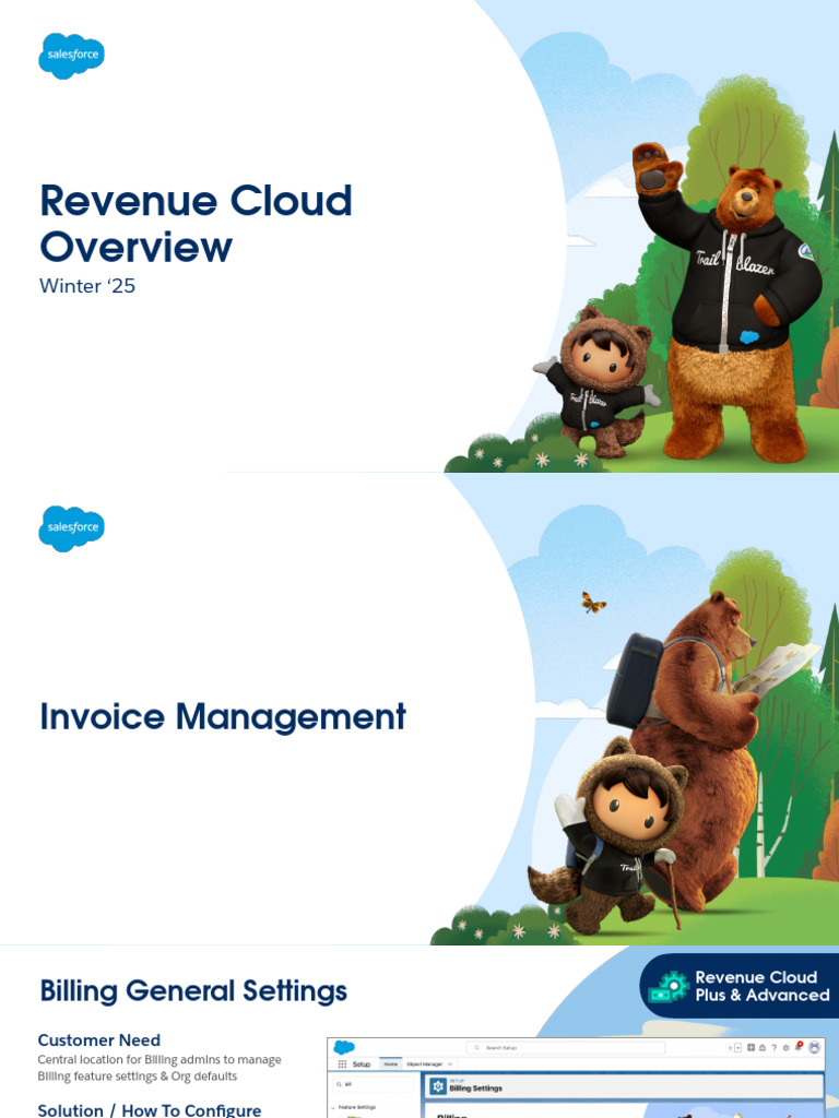 Revenue Cloud Billing Management Guide | PDF | Invoice | Taxes