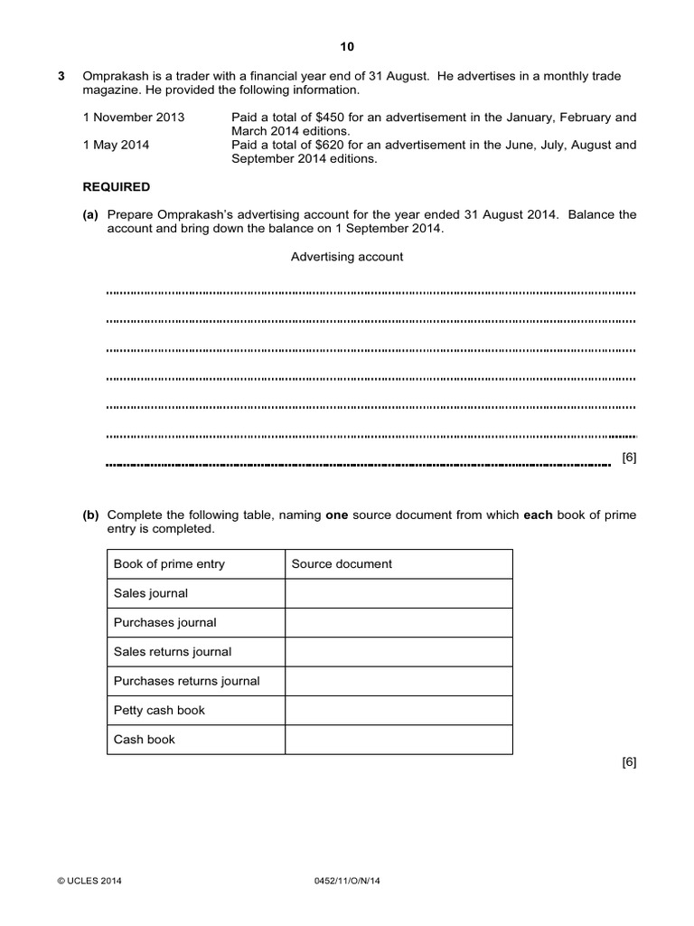 2014 On 11 Business Document | PDF