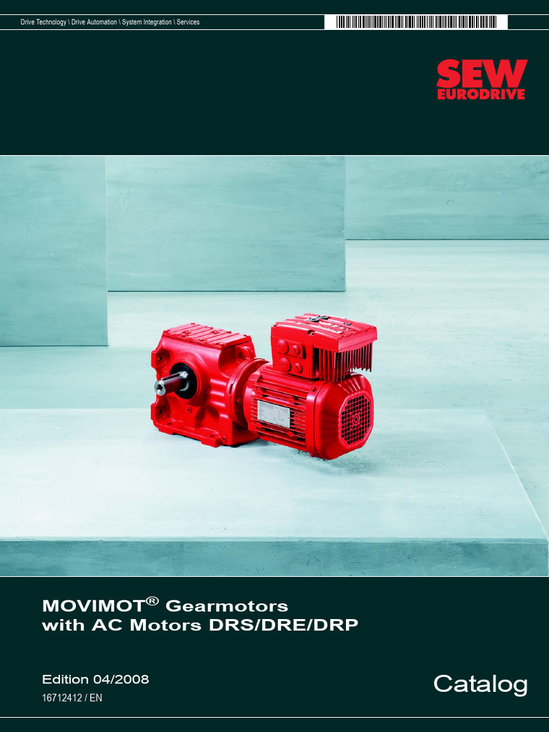 MOVIMOT® Gearmotors Catalog 2008 | PDF | Electric Motor | Gear
