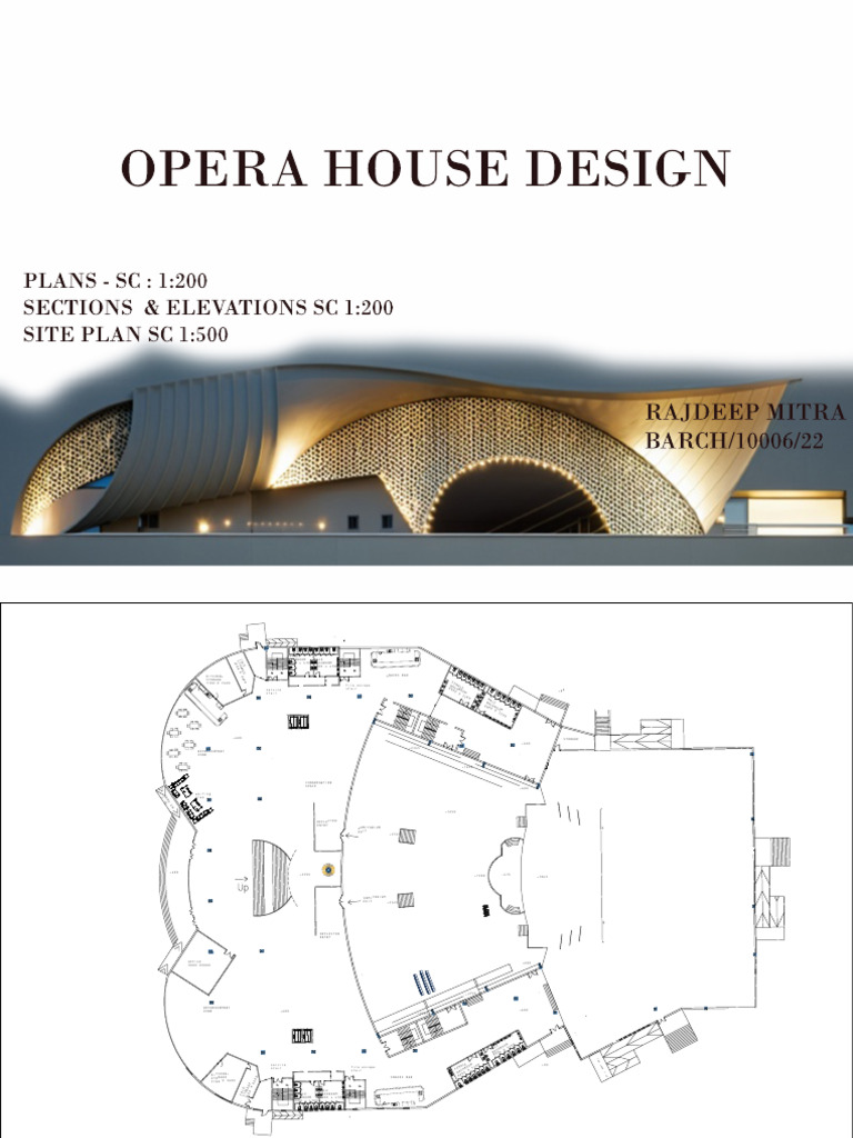 Opera House Architectural Plans | PDF