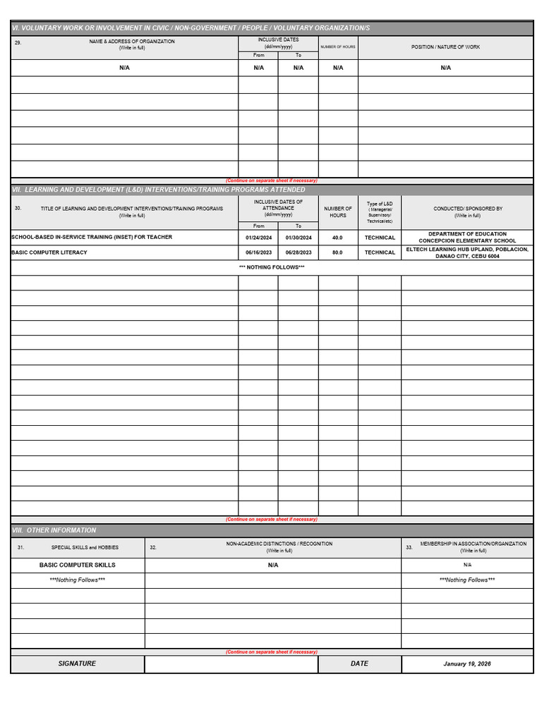 Learning and Development Records | PDF | Human Communication | Learning ...