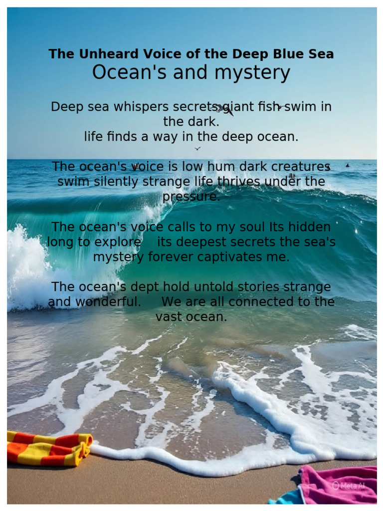 Secrets of the Deep Blue Sea | PDF