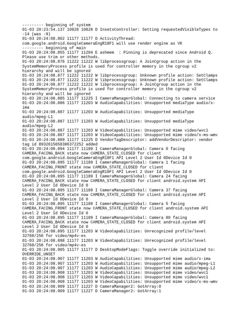 Log Cat 1767443048840 | PDF | Software | Computer Programming