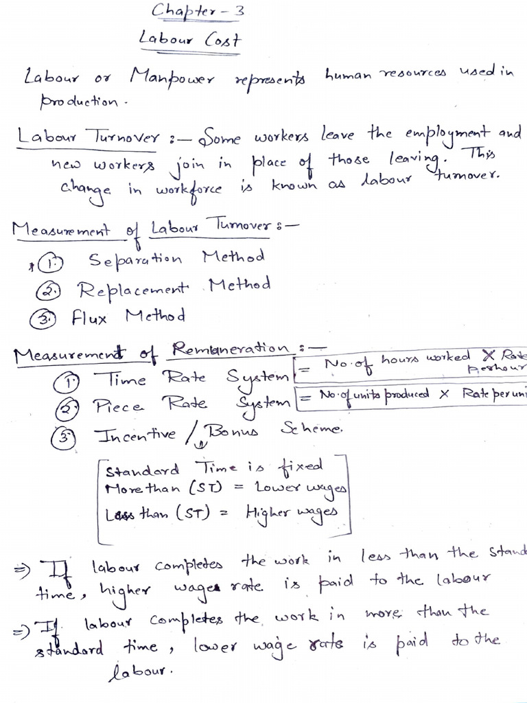 Understanding Labor Turnover Methods | PDF