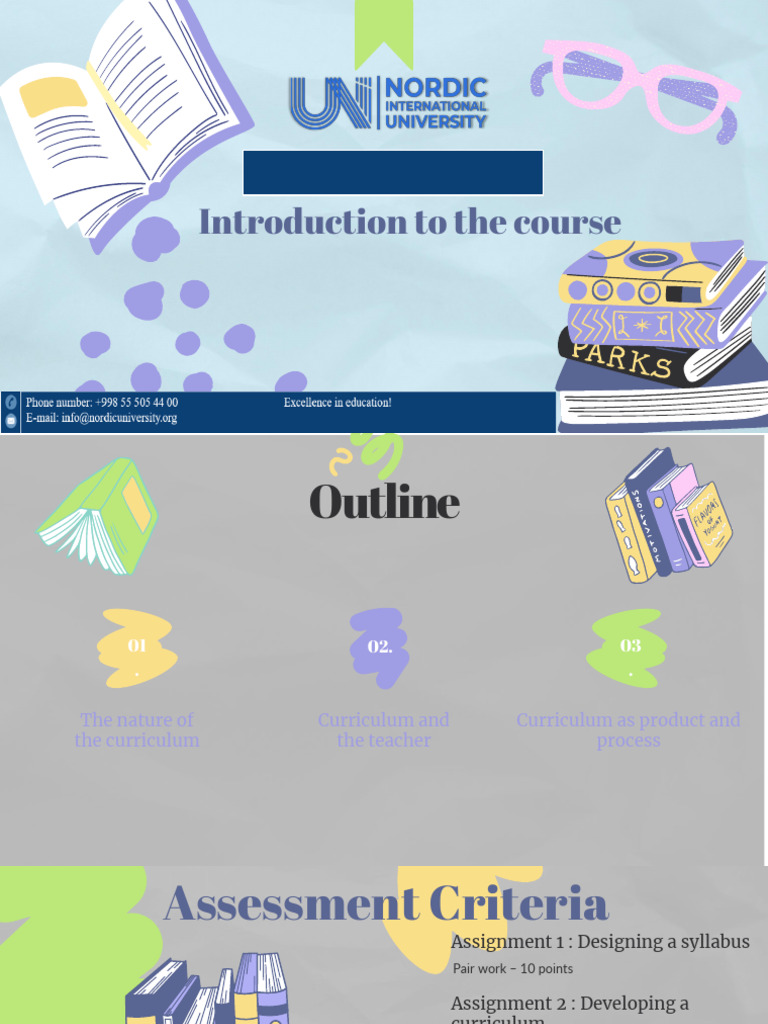 Lesson 1. Intorduction To The Course CD | PDF | Curriculum | Language ...