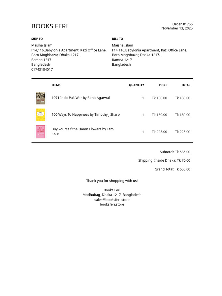Packing Slips 20251117T084247Z | PDF | Dhaka | World Politics