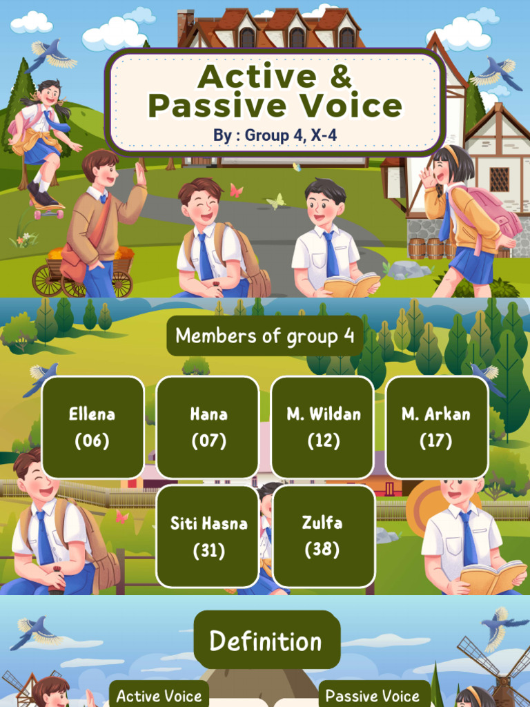 Understanding Active and Passive Voice | PDF | Linguistics | Semantic Units