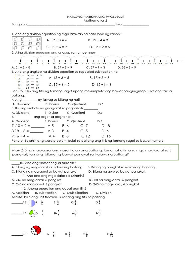 Q3 Math2 PT | PDF