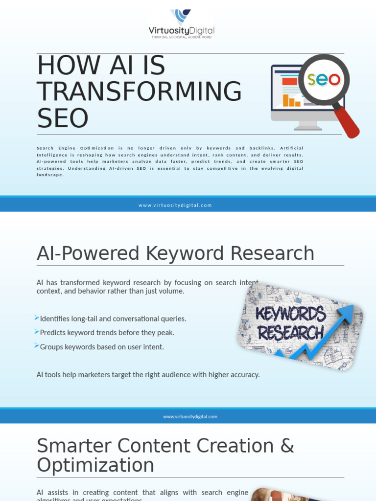 How Ai Is Transforming Seop | PDF | Search Engine Optimization | Cyberspace
