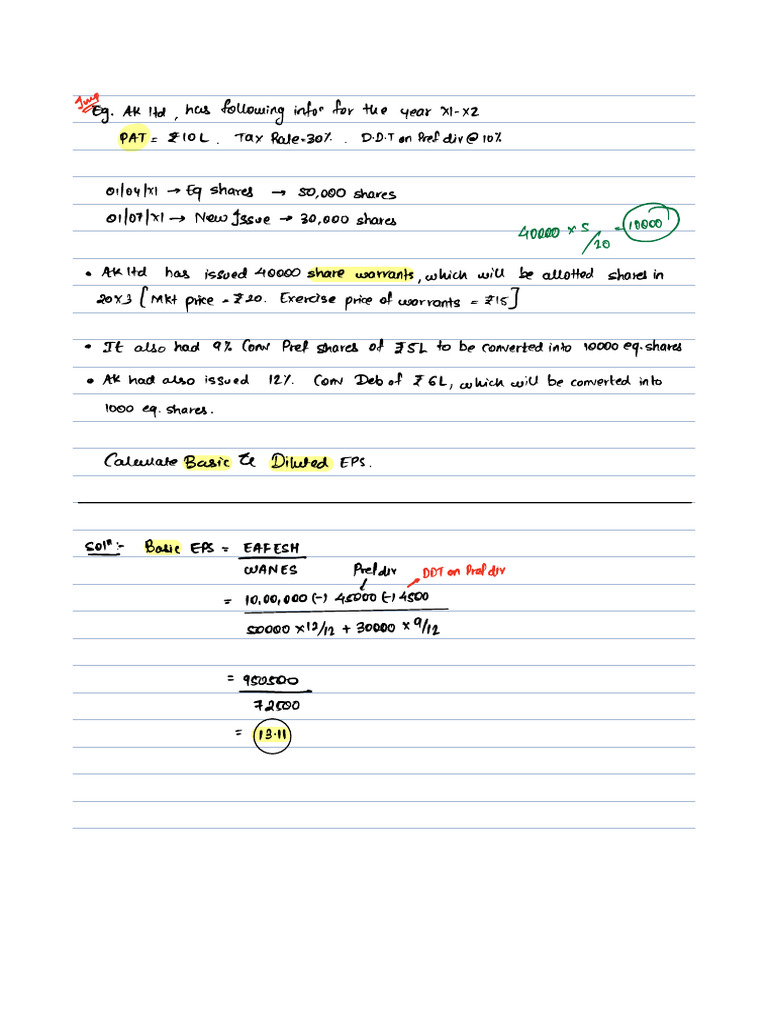 Ind As 33 | PDF