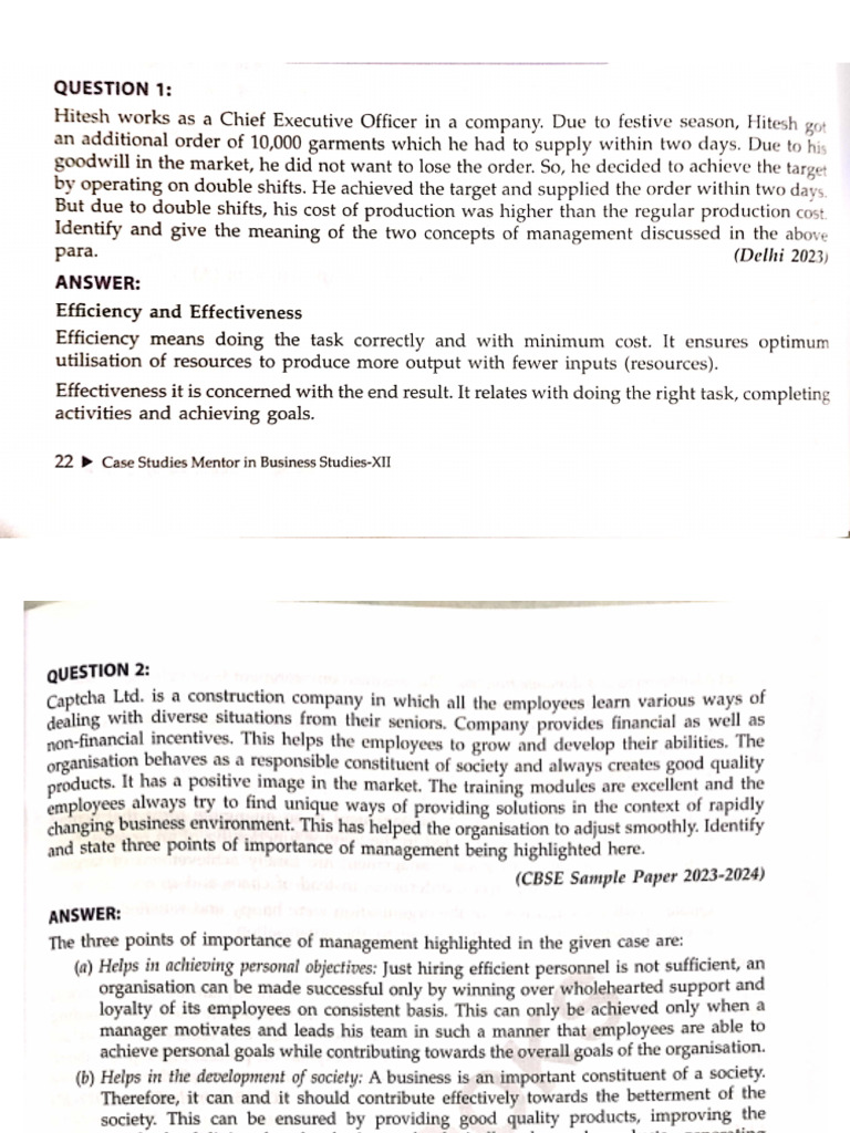 Chapter-1 Case Studies | PDF