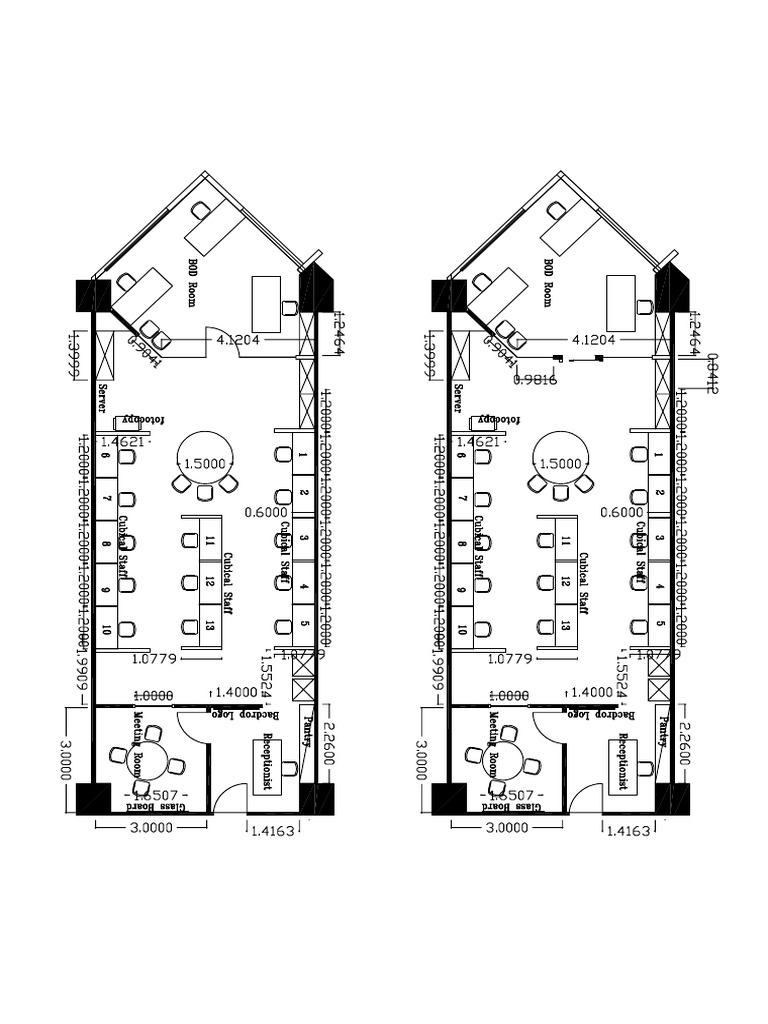 Layout Ruang Apartmant | PDF