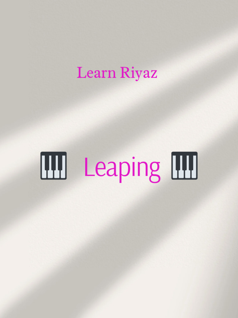 ? Leaping ? | PDF