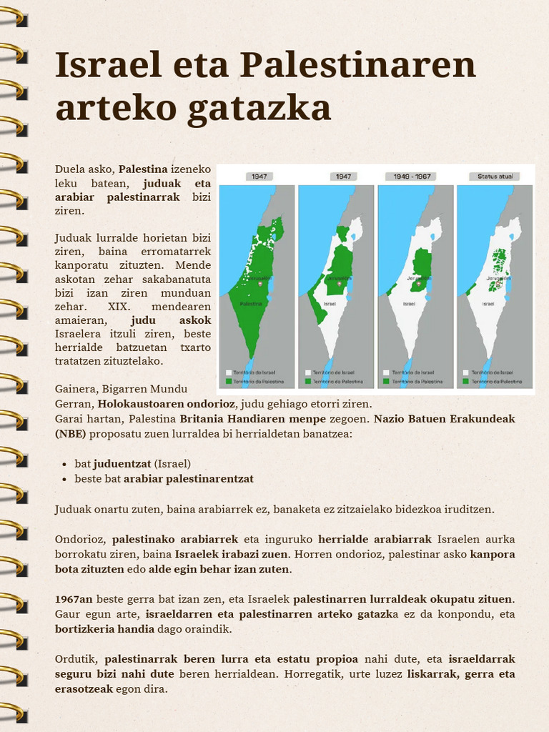 Israel Eta Palestina | PDF