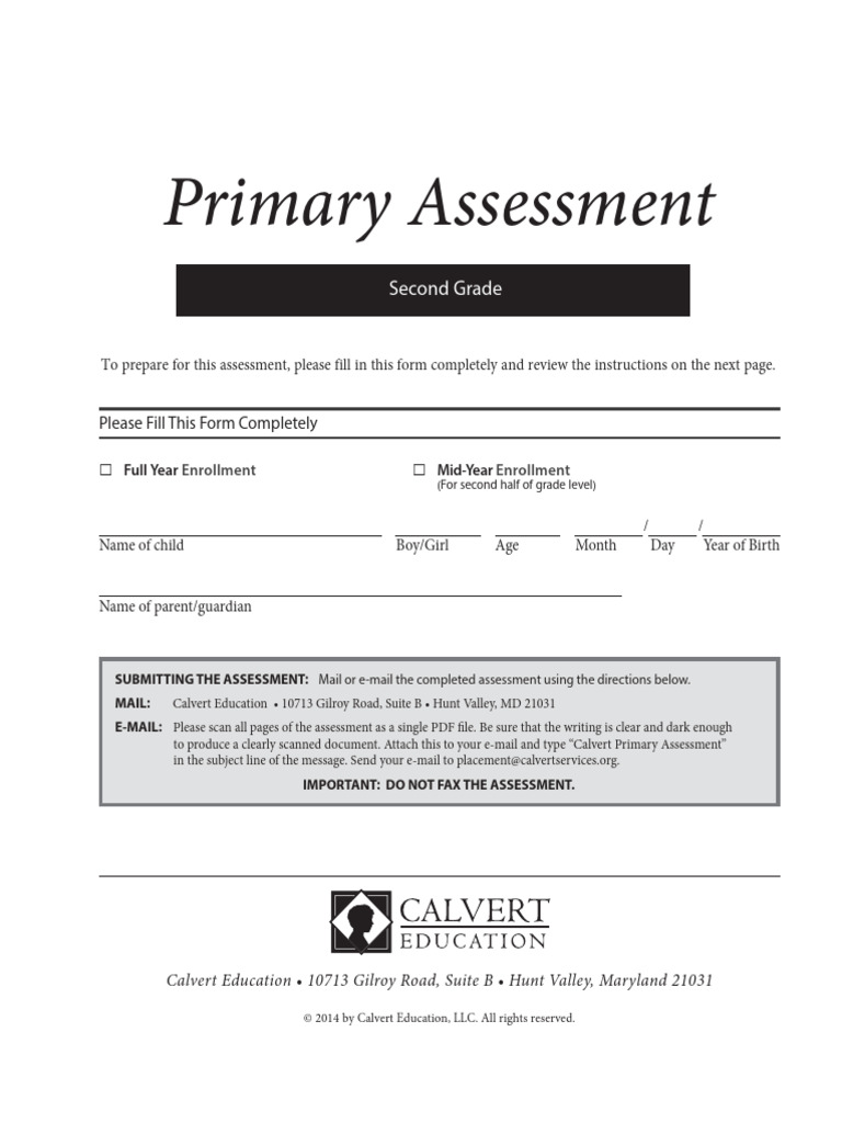 Primary Assesment 2nd GR | PDF | Punctuation | Sentence (Linguistics)