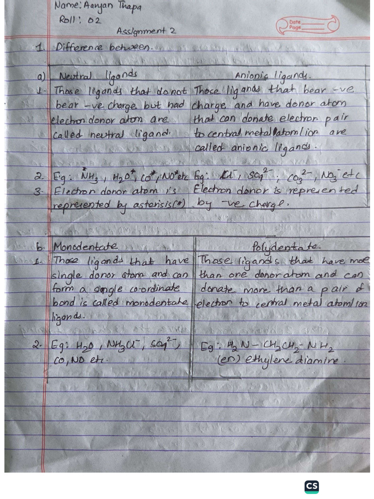 Chem Assignment 2 | PDF