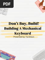 DIY Cardboard Keyboard Project | PDF