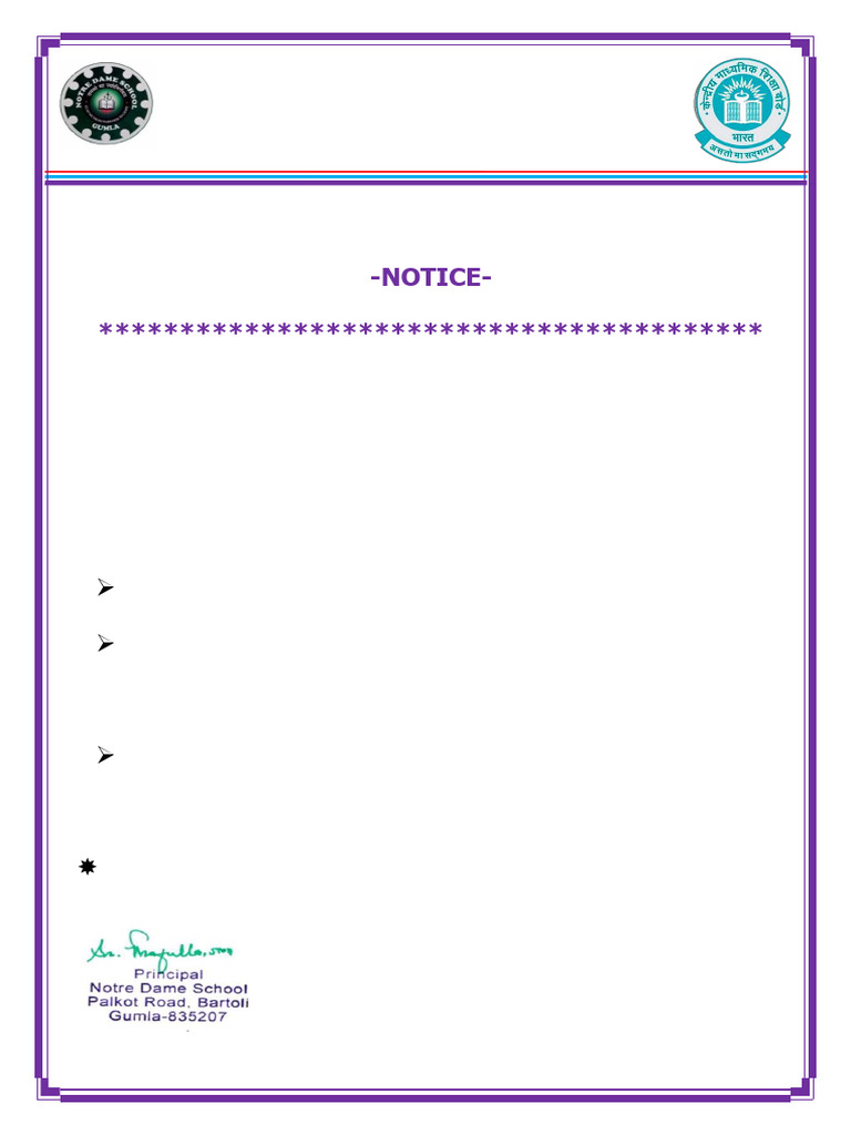 Notice 2 | PDF