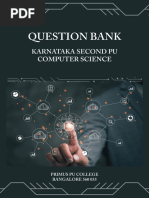 2nd PUC Computer Science Lab Manual 2025 | PDF
