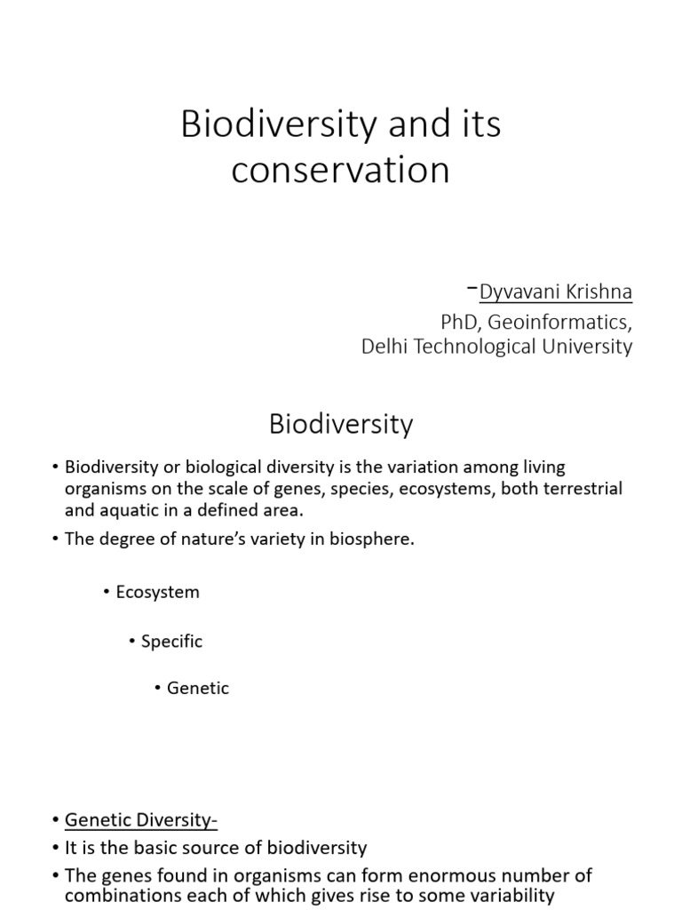 Biodiversity and Conservation Overview | PDF | Antarctica | Biogeography