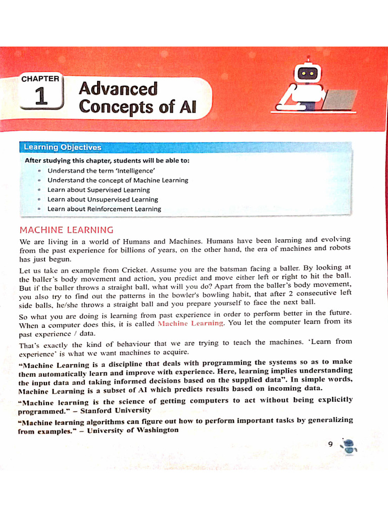 Advanced Concepts of AI | PDF