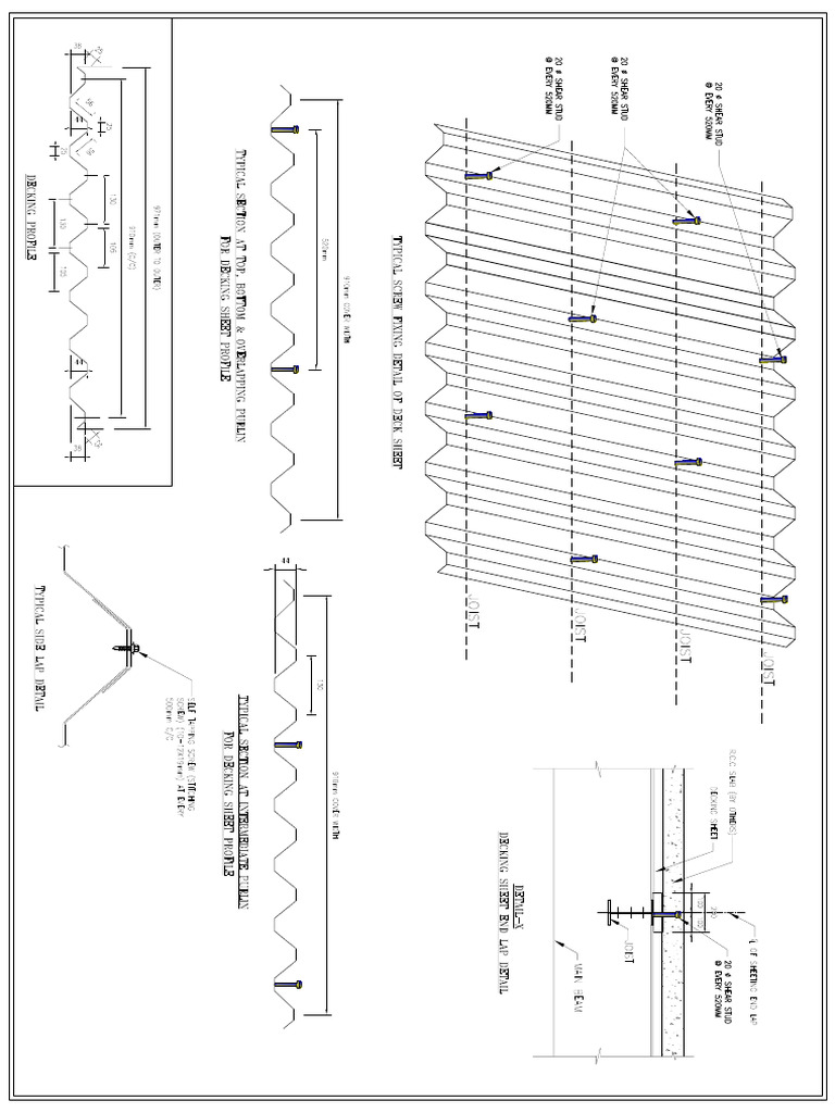 Shear Stud Fixing Dtail | PDF