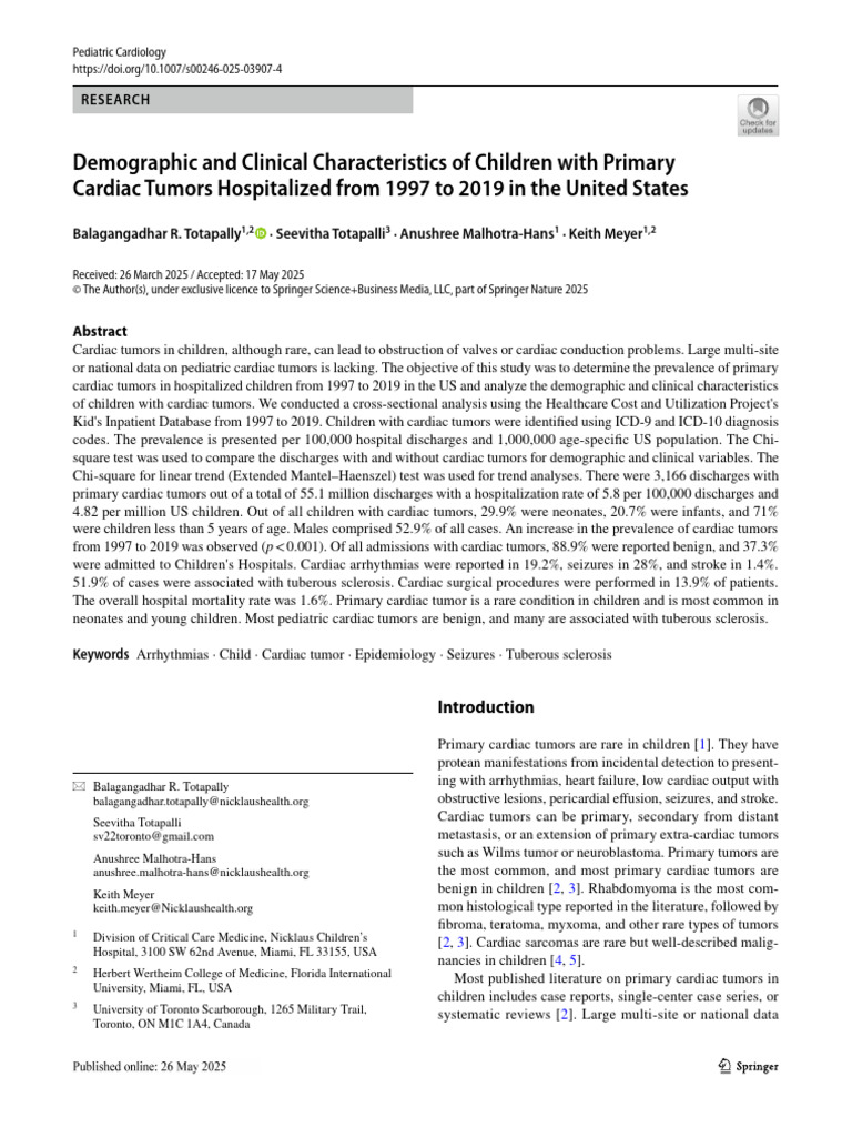 Demographic and Clinical Characteristics of Children with | PDF ...