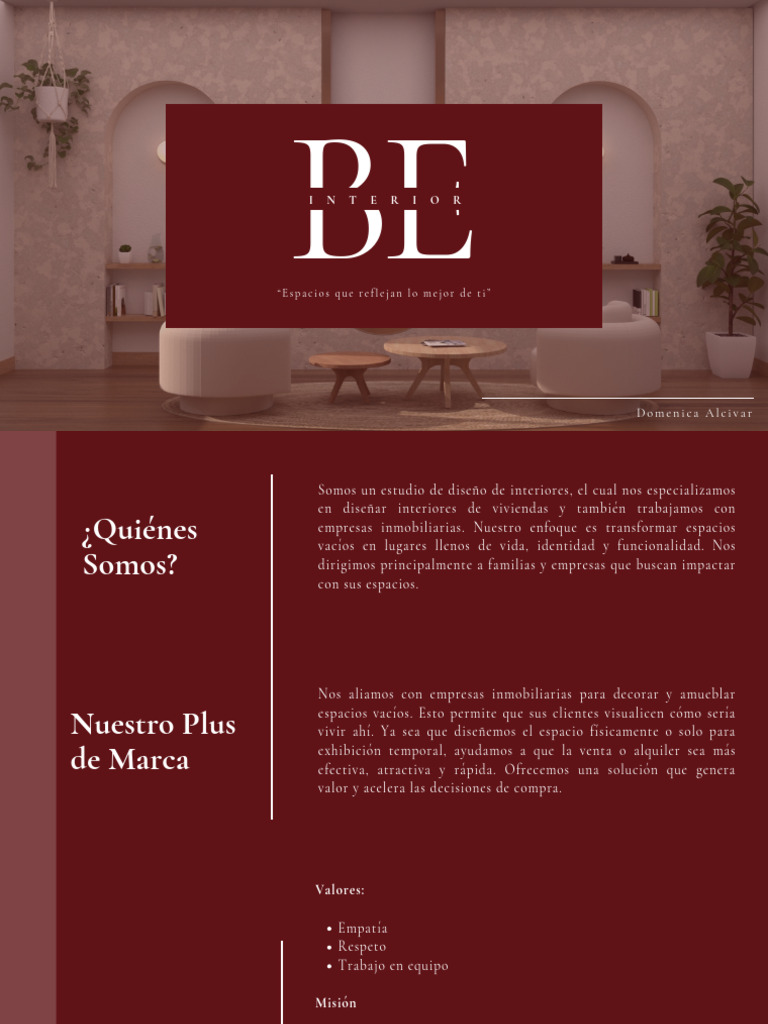 Be Interior - Presentacion | PDF | Diseño | Mueble